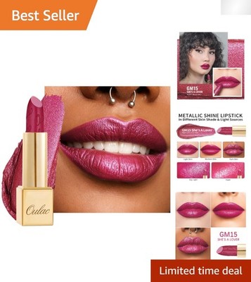 Hydrating Matte Lipstick with Glow Finish -  Friendly GM15 She's A Lover