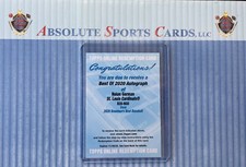 2020 Bowmans Best Of 2020 NOLAN GORMAN | On Card Auto | Redemption | Cardinals