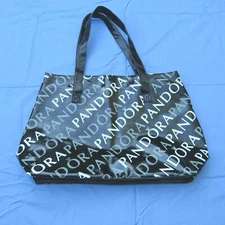 Pandora Logo Tote Shopper Handbag Purse 