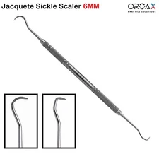 Raspador de hoz dental Jaquette Anterior Towner Higienista periodontal OROAX