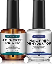 Morovan Professional Natural Nail Prep Dehydrate and Acid-Free Primer