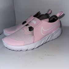 Nike Flex Runner 2 GS Pink Foam White Grey Sneakers DJ6038-600 Size 5Y