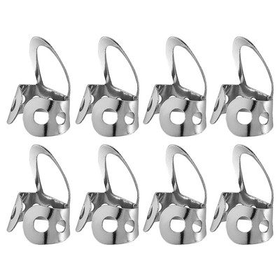  8 PCS Plektrum Hand Tuner Banjo-Fingerpicks Resonator-Plektren