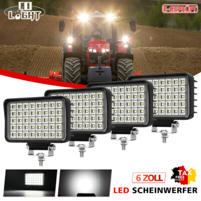 Hauptscheinwerfer 12V 24V Fernlicht Abblendlicht Positionslicht Traktor Zetor