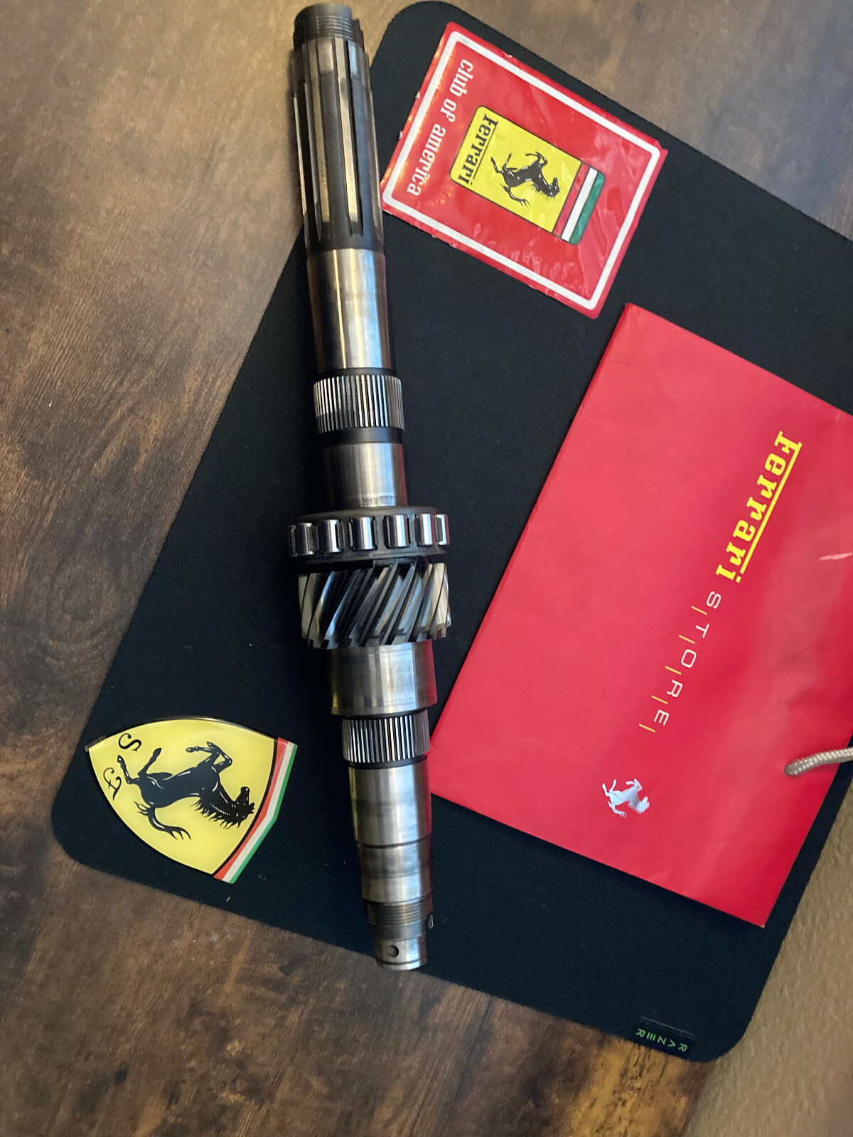 Ferrari 308-Gts-328-Gts- Mondial-V8 Gearbox Lay Shaft - P/N 119706 is Oem Part.