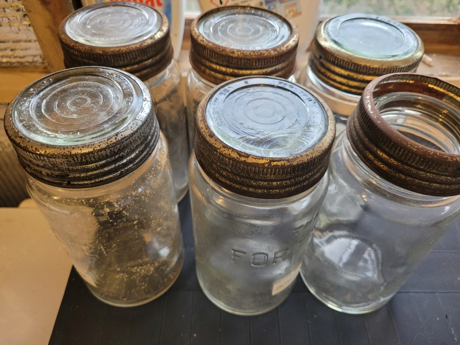 6 Forster Jars Glass Pickling 2lbs
Opens in a new window or tab