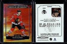 2022-23 O-Pee-Chee Platinum Marquee Rookie Sunset #235 Alex Vlasic
