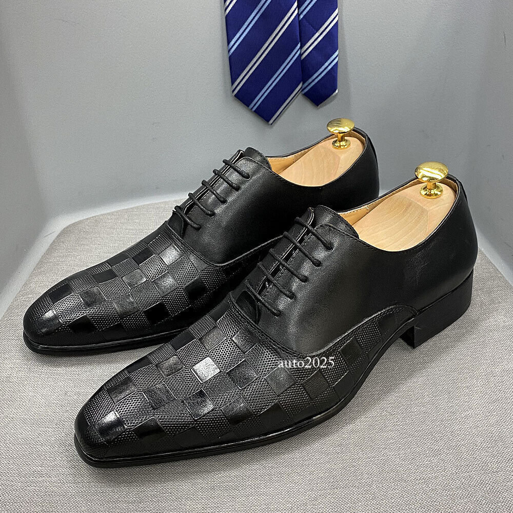 SAOLA Scarpe Oxford uomo matrimonio festa sposo vera pelle business scarpe eleganti formali