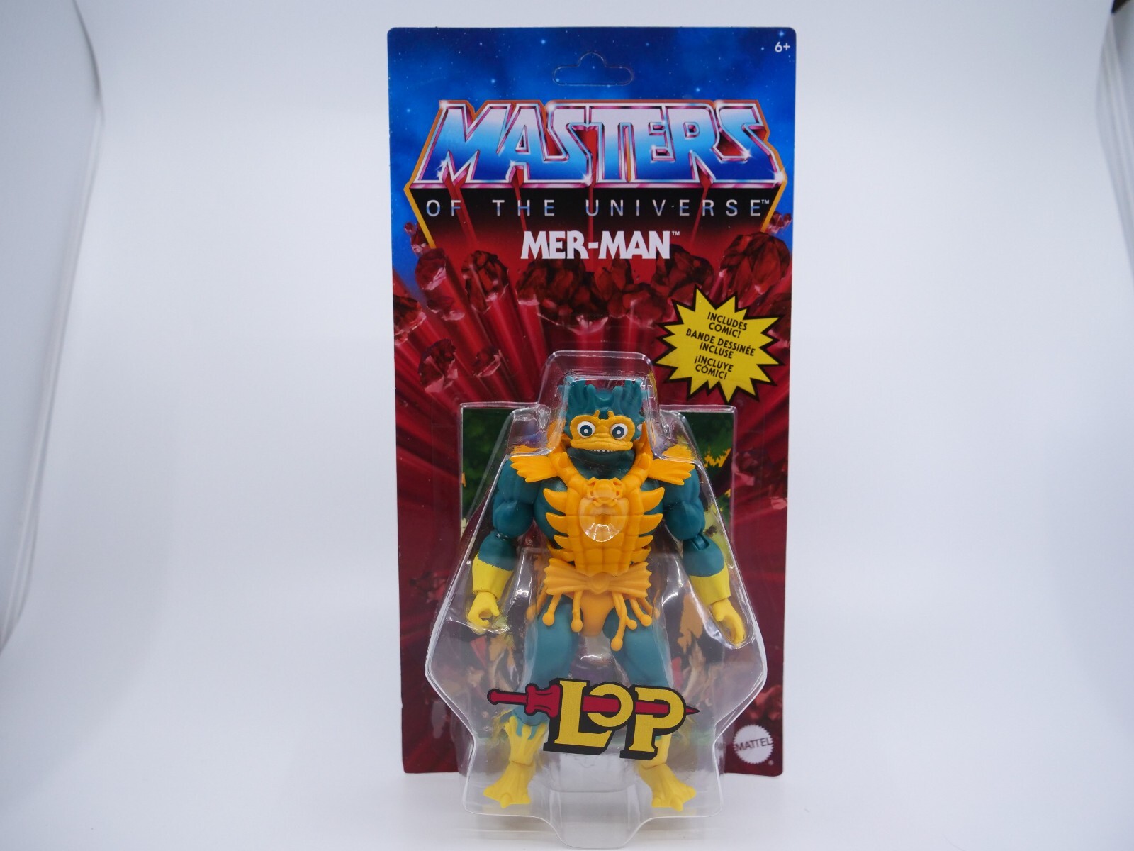 Jouet Mer Man LOP MOTU Mattel figurine pour diorama de collection