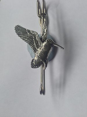 B39 Rising Woodcock Kilt Pin Schal oder Brosche Anstecknadel Zinn Emblem 3'' 7,5 cm