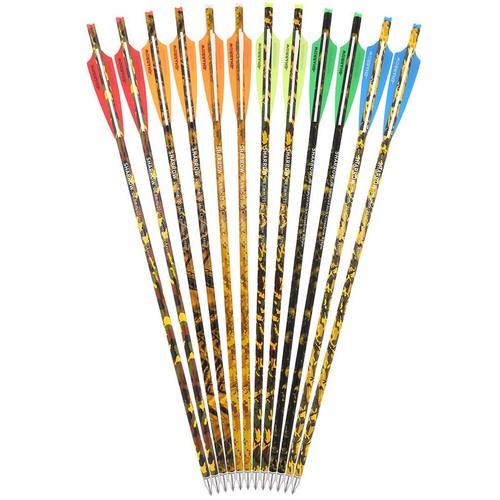 12x 16" 17" 18" 20" 22" Crossbow Bolts Archery Carbon Arrows Bow Hunting Shoot - Picture 19 of 19