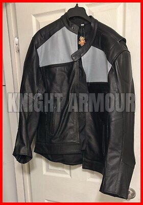 Legendary Men's Black Motorcycle Jacket Real Leather Jacket