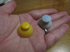 GameCube Controller Rubber grip Tip Joystick / Thumbstick Caps replacement Set