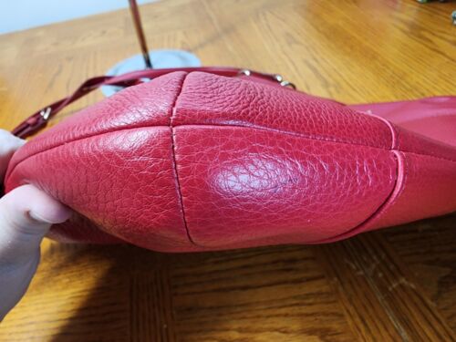 Borsa a tracolla Coach F35809 Isabella donna classica pelle rossa nuova con etichette ($350) - Foto 4 di 12