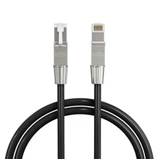 Syston Cat 8 Ethernet Cable 100ft Patch 2000MHz 2GHz 40GB 22AWG 4pr S/FTP Riser