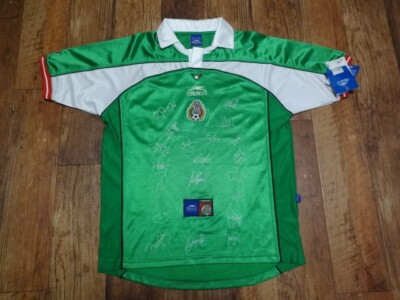 Mexico Soccer Jersey Football Shirt 100% Original Size M 2000