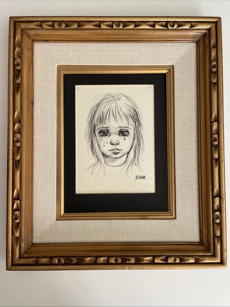 Lee Keane “Go-Go” Big Eyes　レトロ　1960年代 スーパーセール】 Lee Keane 1960年代 レトロ Eyes Big “Go-Go