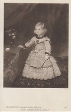 4/Poist Card - Velazquez "Infanta Maria Theresa