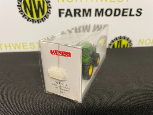 WIKING 1:87 SCALE 3934034 JOHN DEERE 6920S WITH FRONT LOADER - Picture 2 of 2