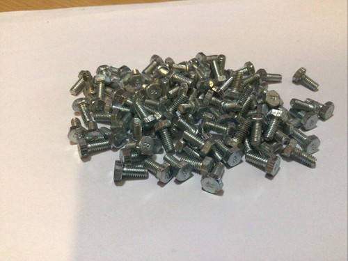 NOS ex-MoD Grade R Stahl 4BA x 5/16" Sechskantschraube Madenschraube Menge 100 (CNR/5) - Bild 2 von 5