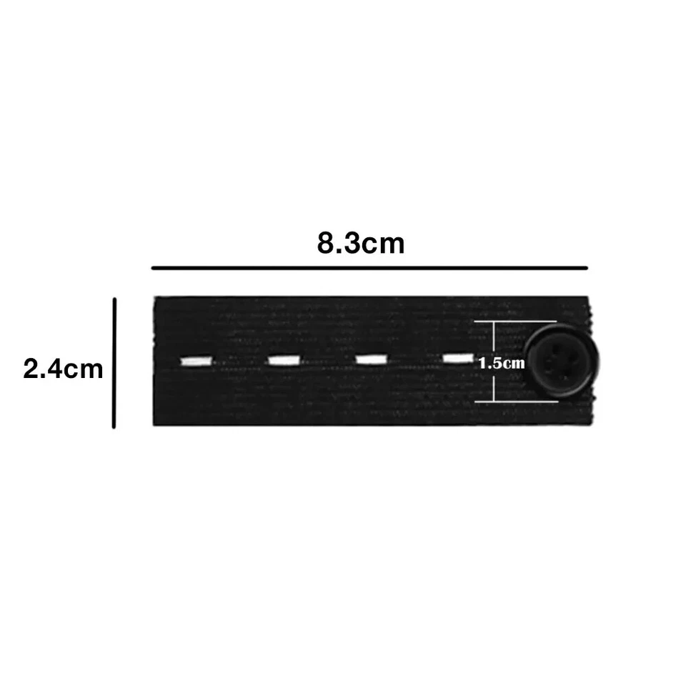 Waist Band Extender Button Trouser Suit Jeans Expander Maternity Skirt Expander - Image 3 of 4