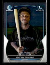 2023 Bowman #BCP-62 Antony Peguero Chrome Prospects