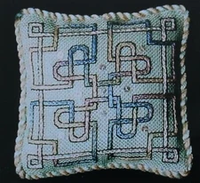 Tudor Knot Pincushion - by Nostalgic Needle