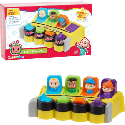 Cocomelon Pop Play Pals Early Learning Childrens Toy