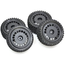 Rc Wheels Rims Tires For Tamiya Tt-02b Dt-02 110 Rc Buggy Car