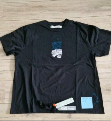 Off-White T-Shirt XL Off White Dripping Arrows Virgil Abloh