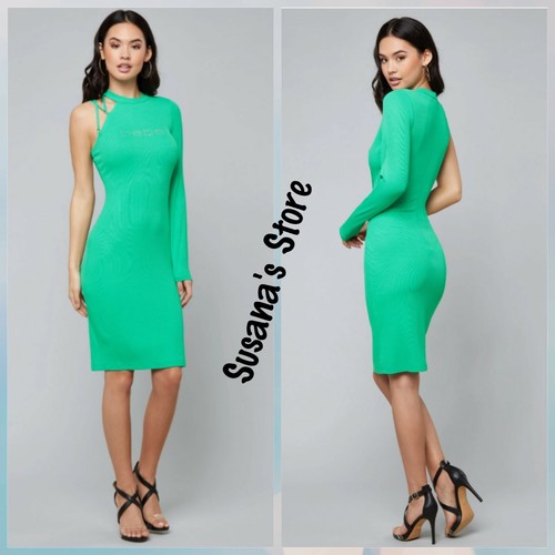 NWT bebe SIZE S Bella Logo Midi Dress Sexy party dress, Available in 2 colors!