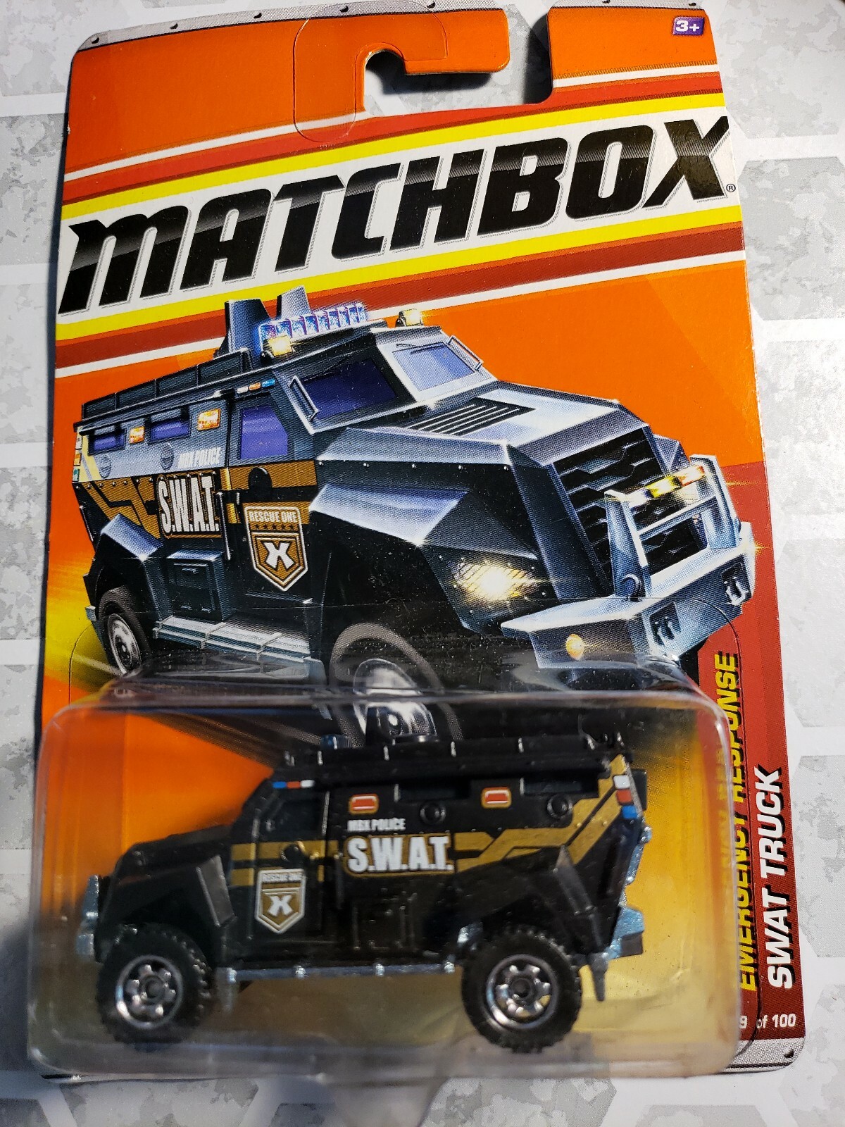matchbox swat truck
