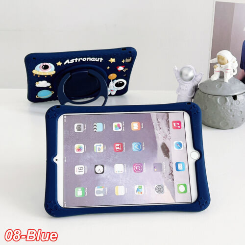 For iPad 10th/9th/8th/7th/6th/5th Gen Air Mini Pro Kids Cartoon Stand Case Cover - Picture 52 of 69