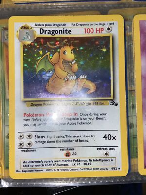 Pokemon Card Dragonite 4/62