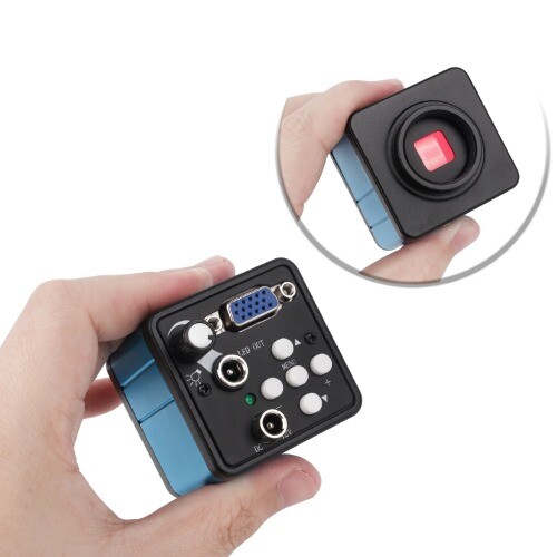 Video Microscope Camera 1080P + Zoom 1-130X Lens + Brightness Adjustable Light - Picture 9 of 11