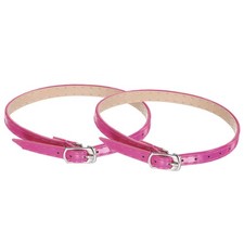 2 Pair High Heels Shoe Straps Detachable Ankle Shoelace Straps Rose Red