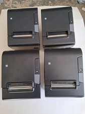 LOT-4 EPSON TM-T88VI MODEL M338A RECEIPT PRINTER USED