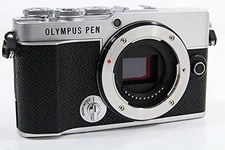 OLYMPUS PEN E-P7 Corps de caméra sans miroir seulement Argent 3x Changement de capteur optique de zoom
