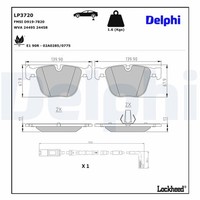 Delphi Bremsbelagsatz BremsklöTze FüR BMW X6 E71 E72