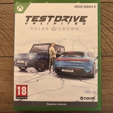 Test Drive Unlimited: Solar Crown Xbox Series X BRAND NEW &open box Free Postage image