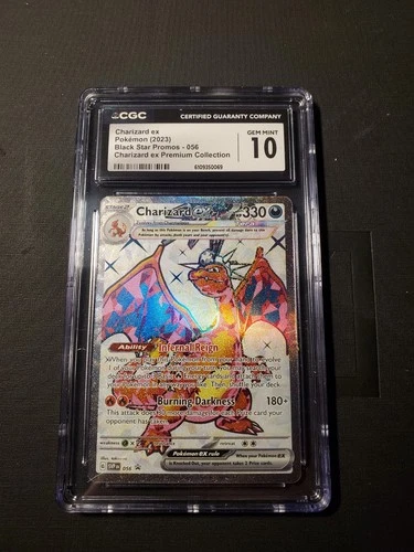 Pokémon TCG Charizard EX SVP056 Black Star Holo Promo CGC 10 Gem Mint