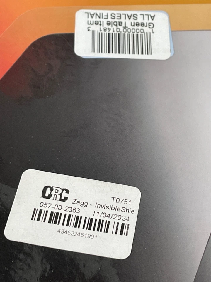Zagg Invisible Shield Glass Elite Screen Protector New 11" iPad 2024 Small NEW - Image 3 of 4