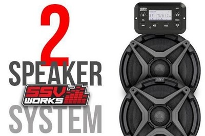 SSV Works 2 Speaker SSV Works Audio System 180-MT-2A