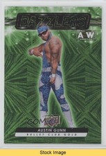 2024 Upper Deck AEW All Elite Wrestling Dazzlers Green Austin Gunn READ 1i7h