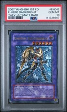 2007 YU-GI-OH! TAEV-TACTICAL EVOLUTION #EN042 ELEMENTAL HERO DARKBRIGHT PSA 10