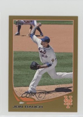 2013 Topps Mini Gold 54/62 Jon Rauch #60 0x0