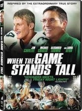 When the Game Stands Tall DVD ** Widescreen Disc Only ** good