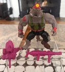 Teenage Mutant Ninja Turtles TMNT Vintage 1991 DIRTBAG Mole Rat w Accessories