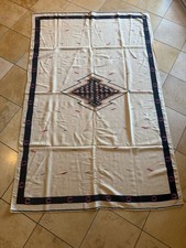 Circa 1900-50 Mexico Saltillo Serape Rare Type Fine Weave 46  x73  Good Condition