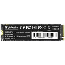 Verbatim Vi3000 1 TB Interne M.2 PCIe NVMe SSD 2280 PCIe NVMe 3.0 x4 Retail
